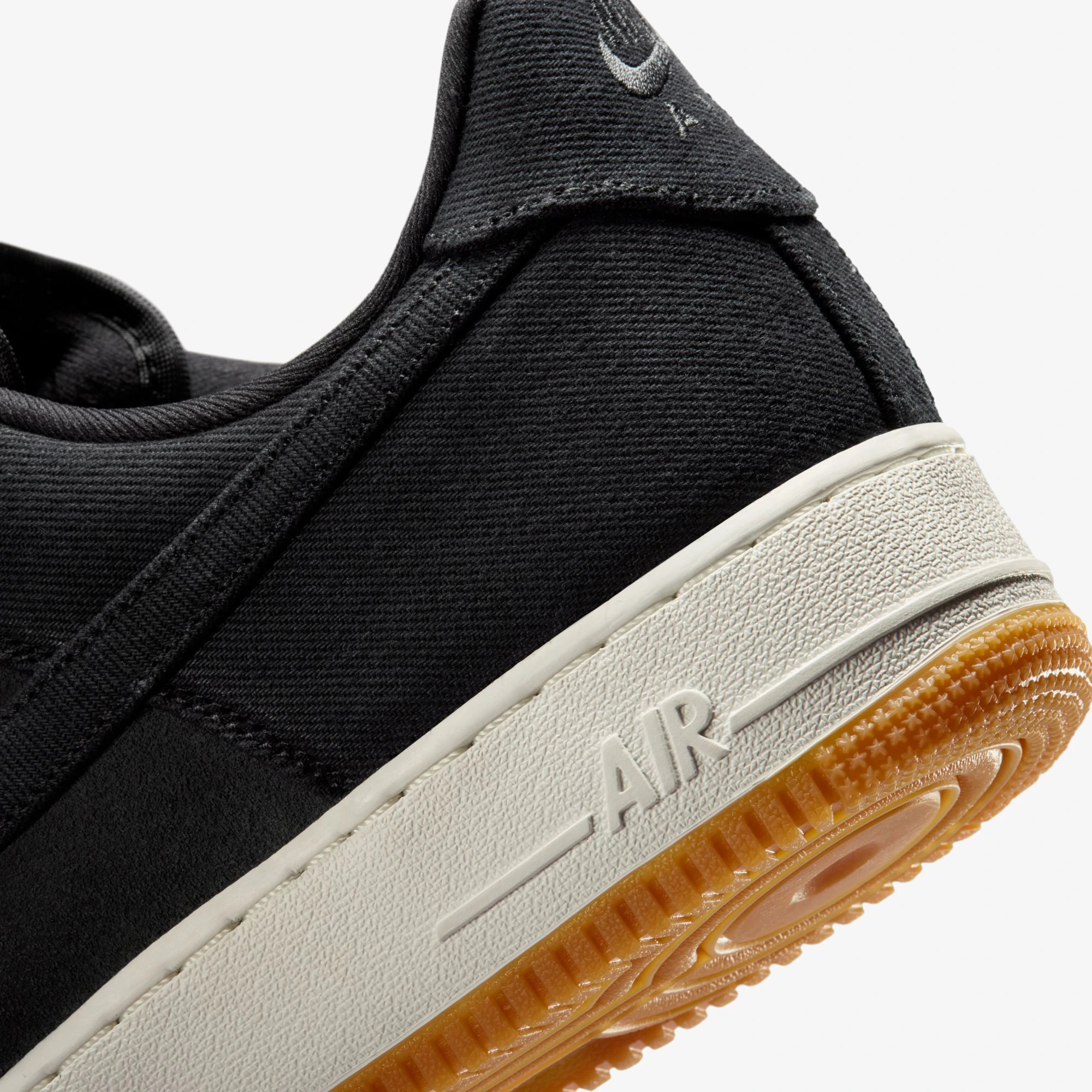 Nike Air Force 1 Low 'Black Canvas' - WUNDER