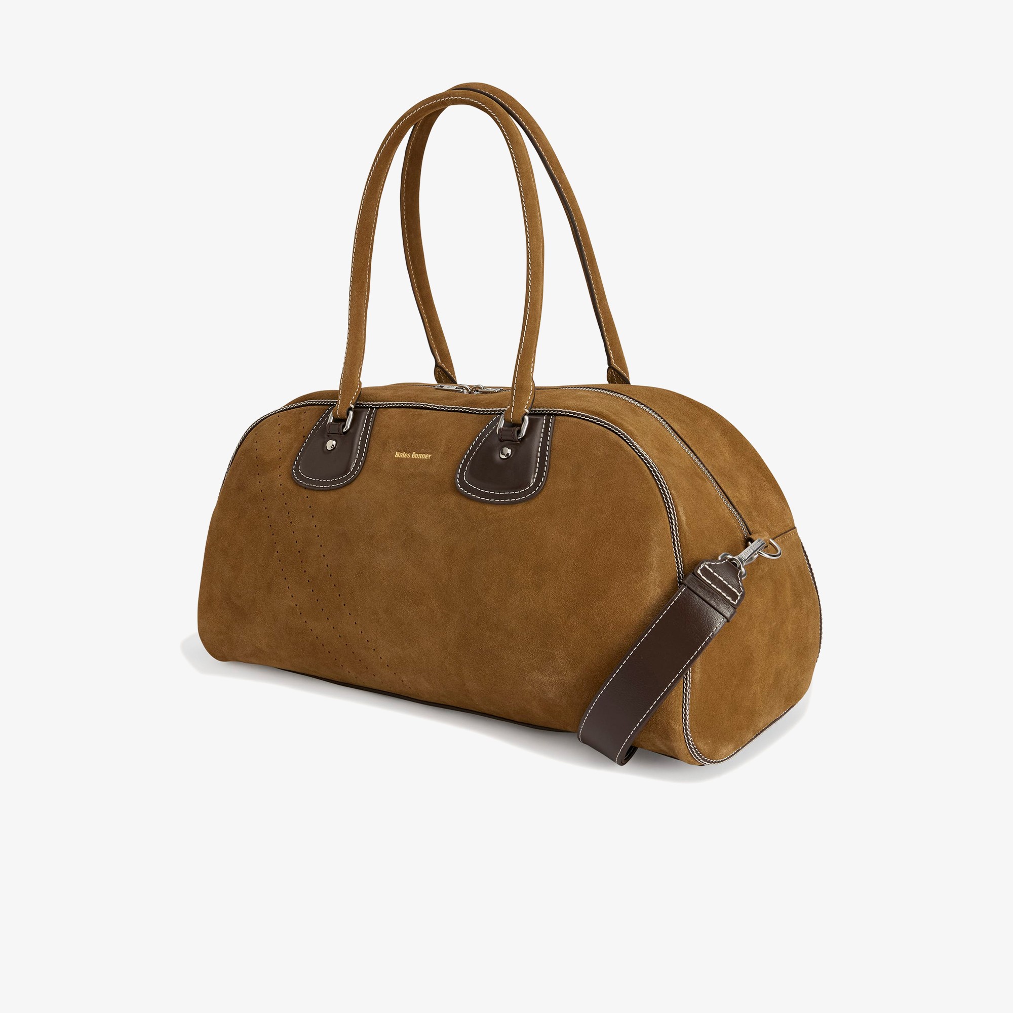 Wales Bonner x adidas Suede Bowling Bag 'Brown'
