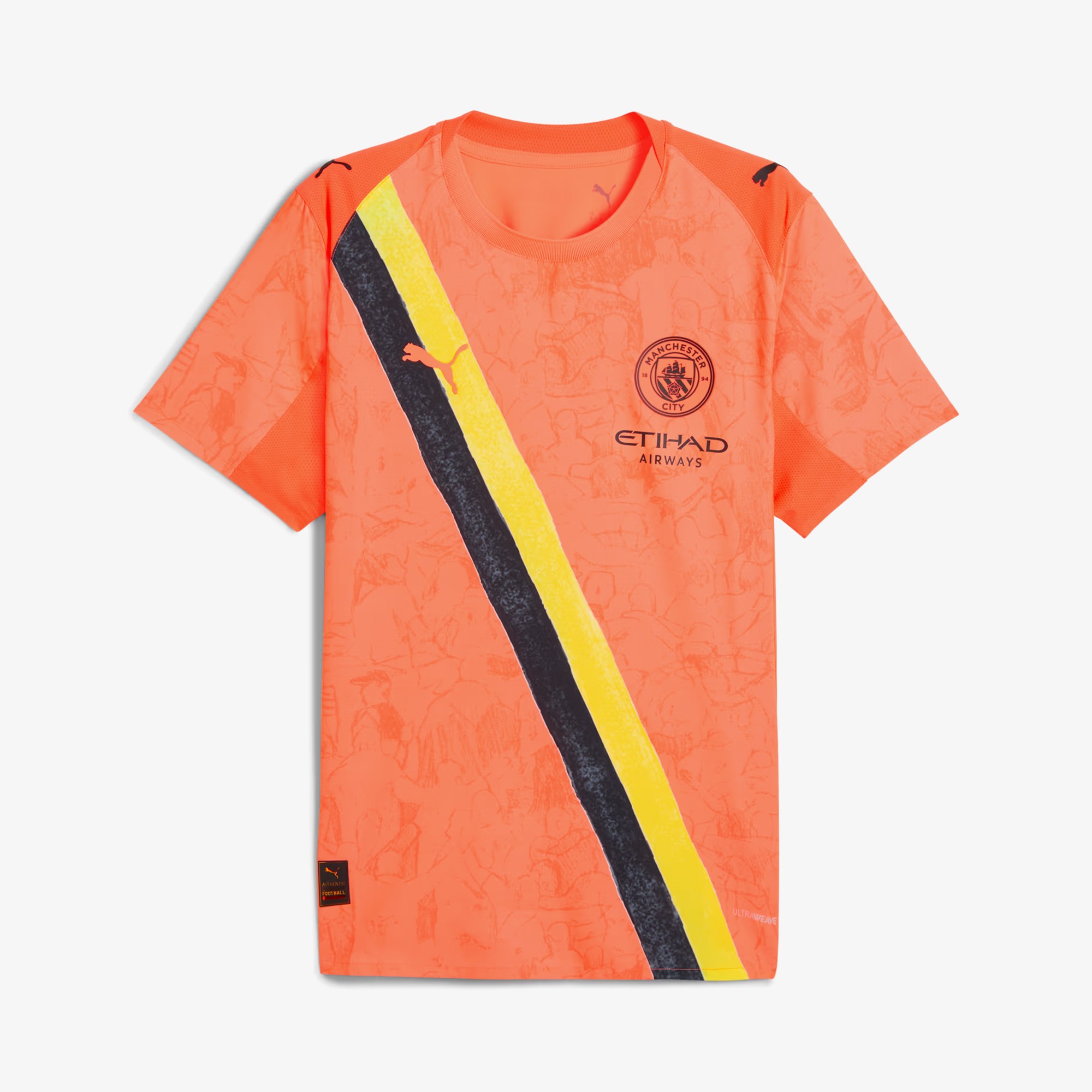 PUMA x KIDSUPER x MANCHESTER CITY Authentic Jersey 'Neon Sun'