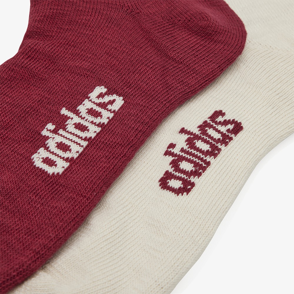 Wales Bonner x adidas 3-Stripes Socks 'Collegiate Burgundy’