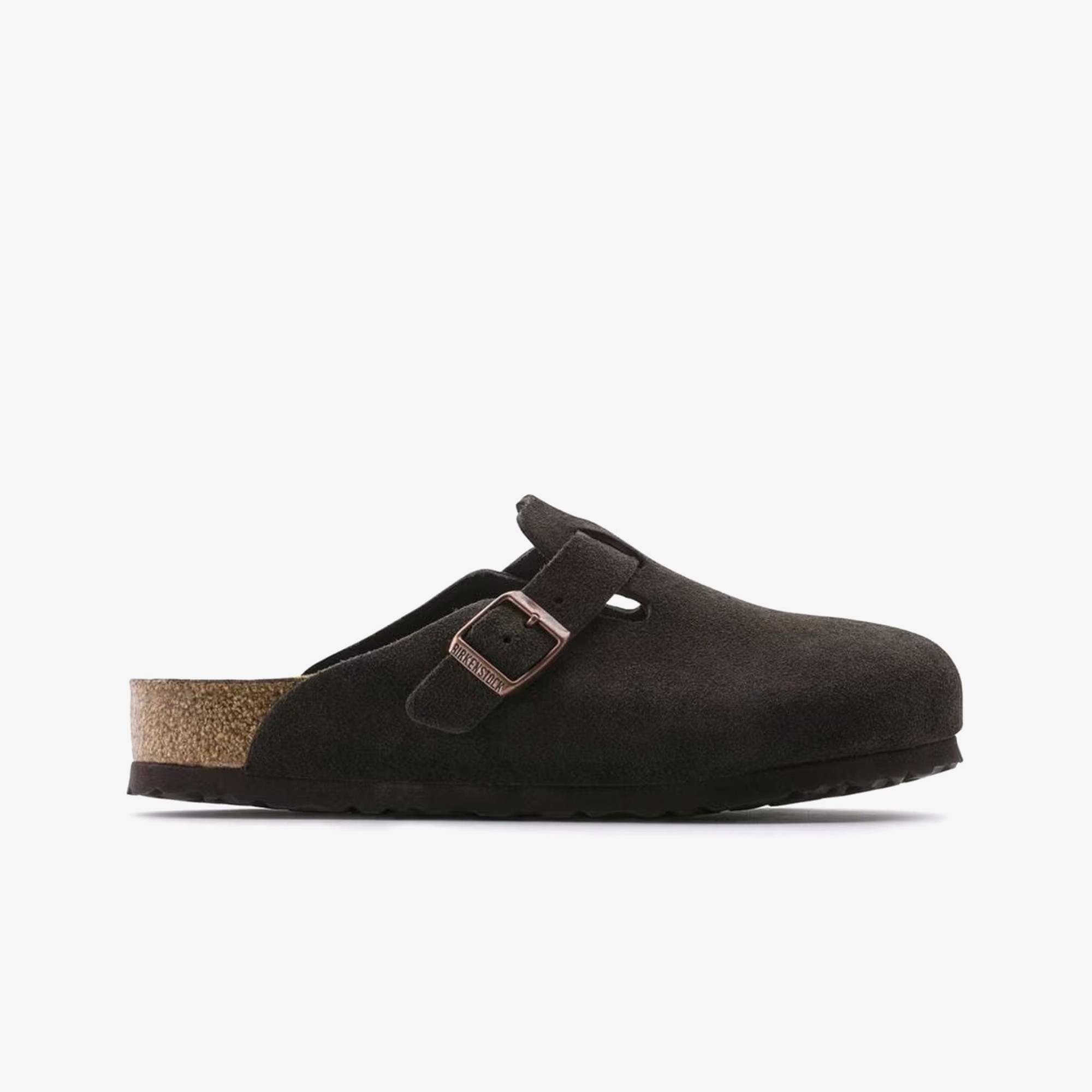 Boston Narrow Slippers Velour 'Taupe'