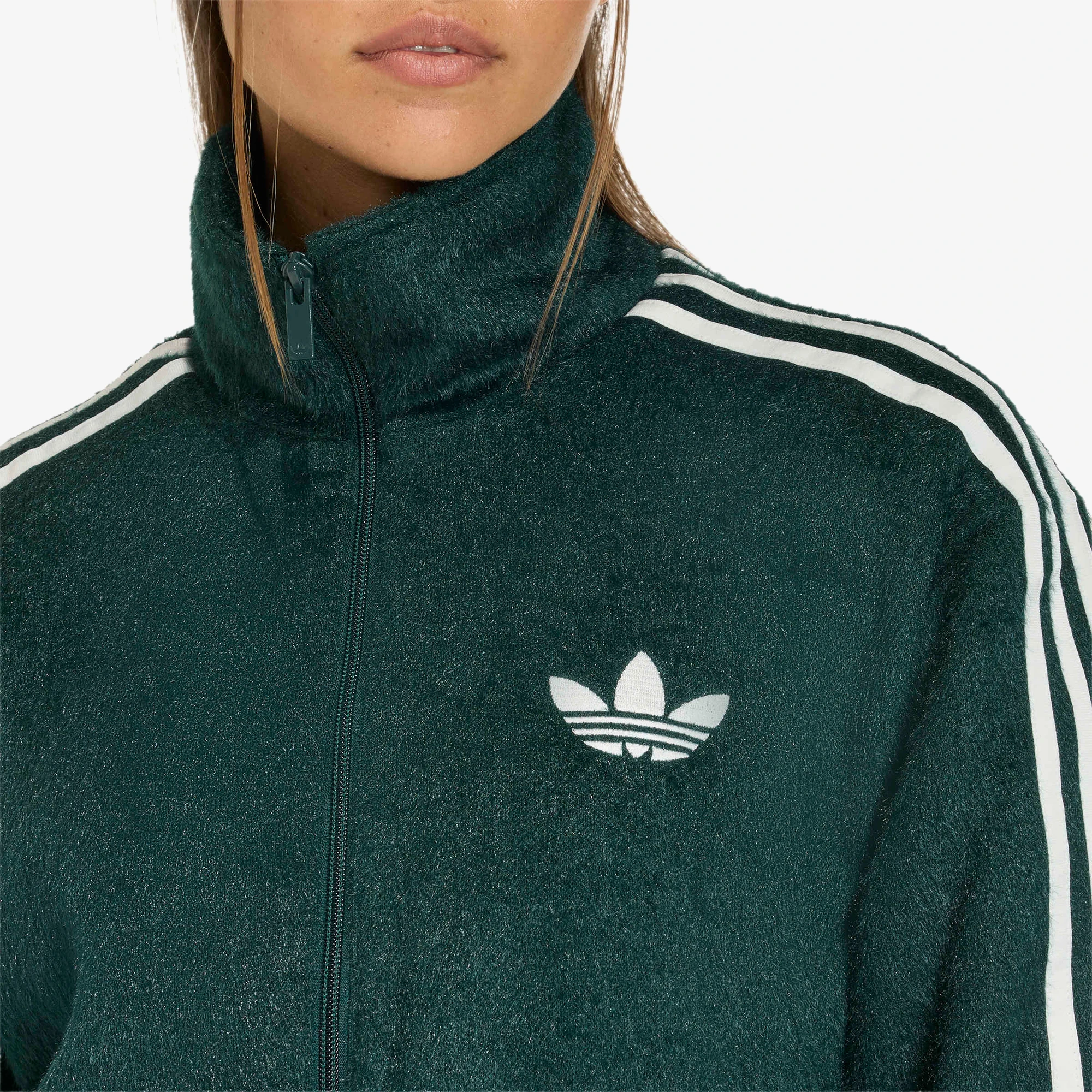 Mohair Firebird Loose Track Top 'Aurora Ivy'