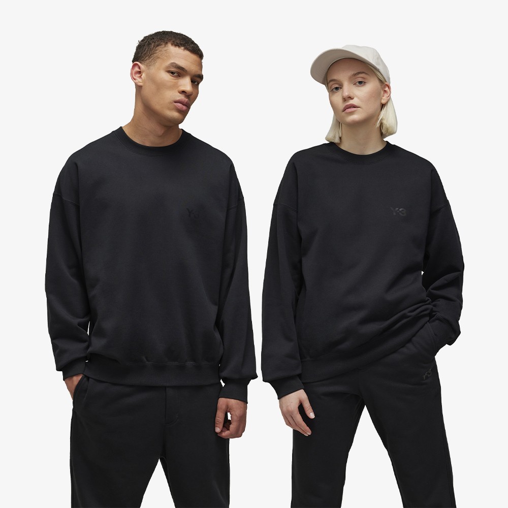 Brushed Terry Crew Sweatshirt 