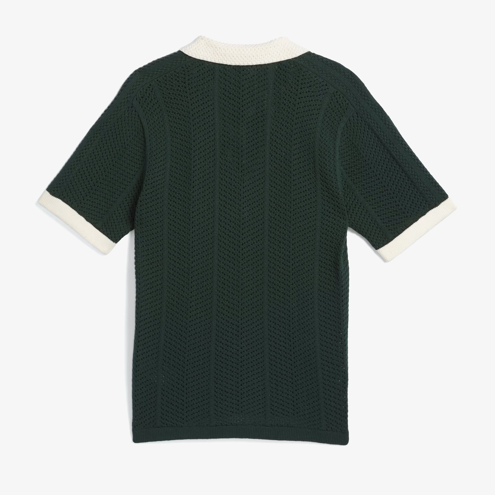 adidas x Clot Pique Knit Polo 'Green Night'