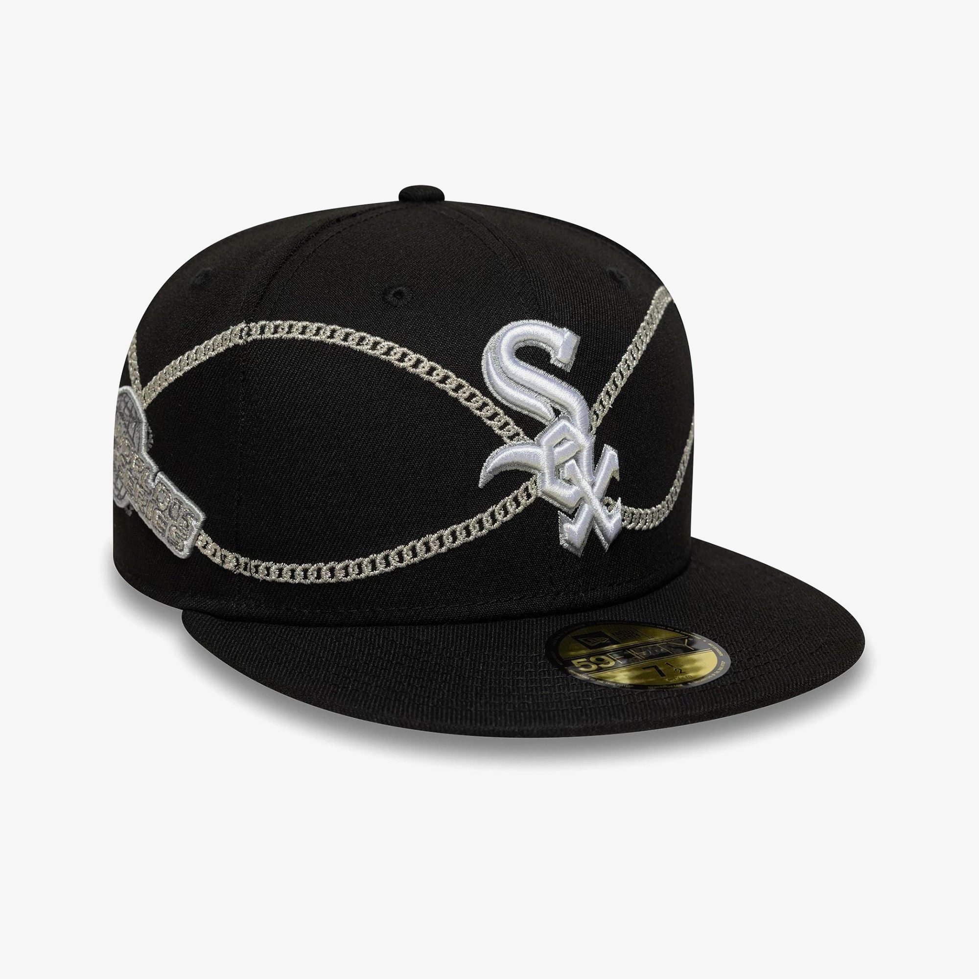 Chicago White Sox Chain Wrap 59FIFTY Fitted Cap 'Black'