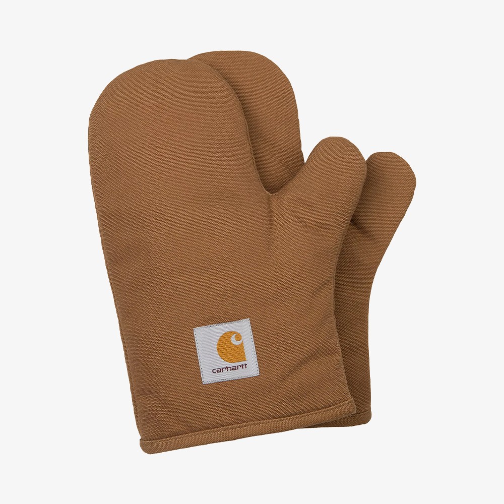 Canvas Oven Mitt Set 'Hamilton Brown'