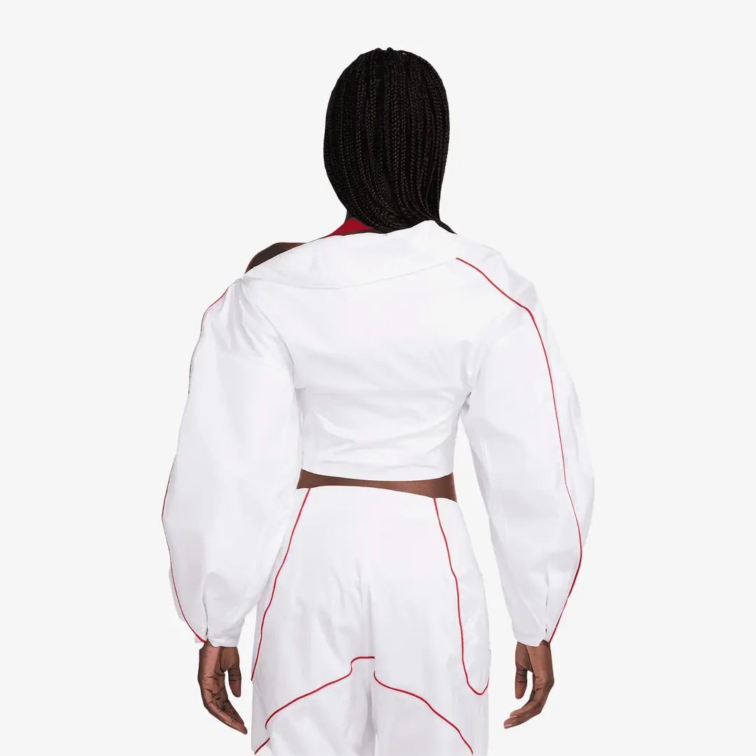 Nike x Jacquemus NRG Track Jacket 'White & University Red' (W