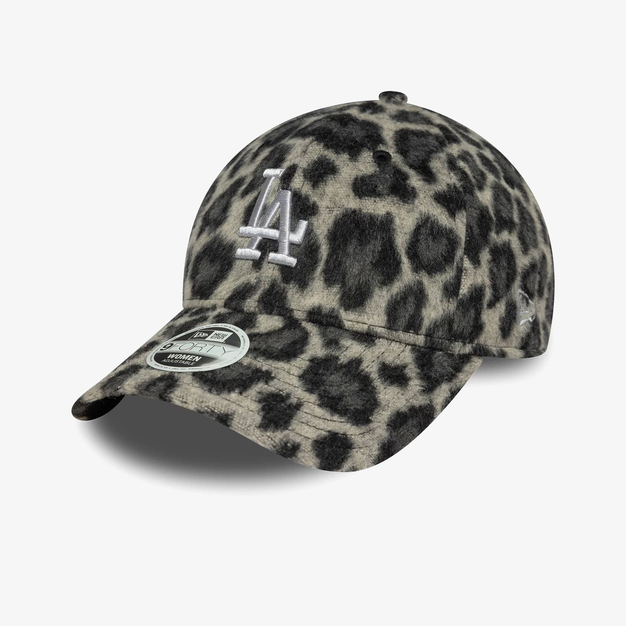 LA Dodgers Leopard 9Forty Adjustable Cap 'Black'