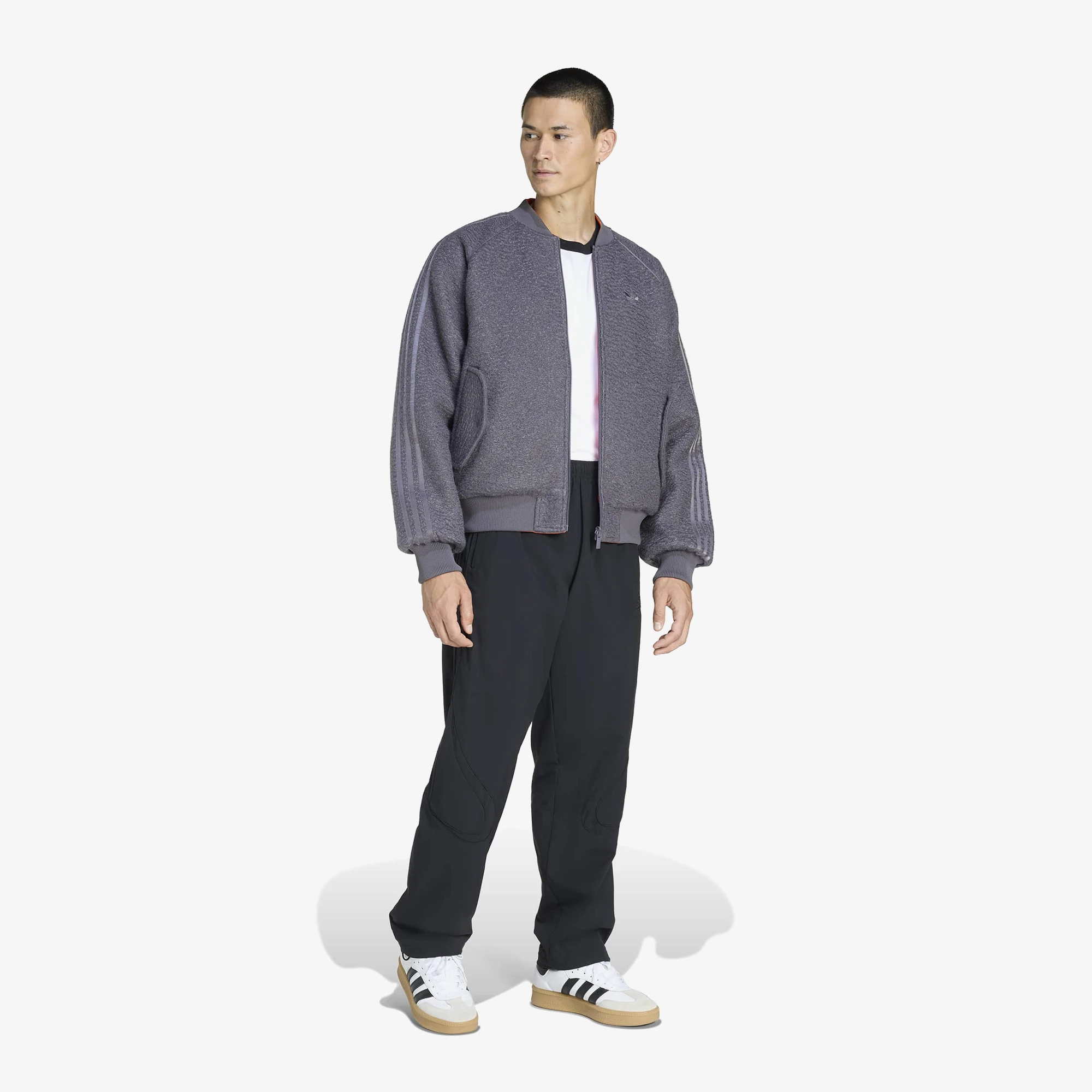 Rev Bomber Jacket 'Grey Strata & Semi Impact'