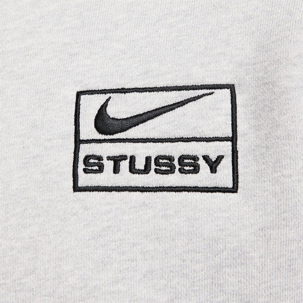 Nike x Stüssy Full-zip Fleece Hoodie 'Grey'