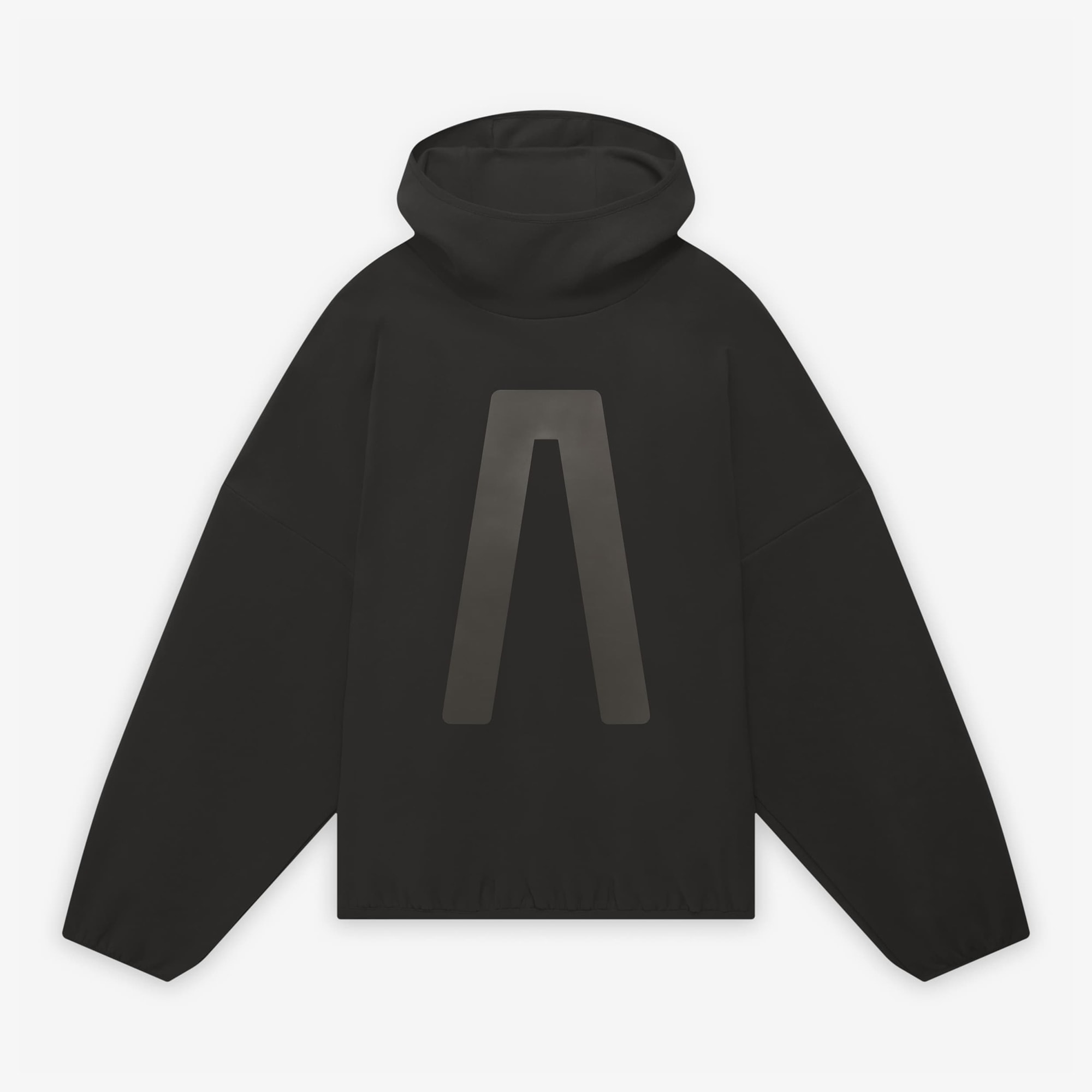 adidas x Fear of Hod Athletics Suede Fleece Hoodie 'Black'