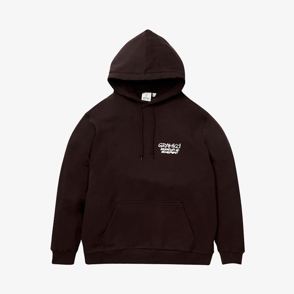 Napping Climber Hooded Sweatshirt 'Dark Brown'