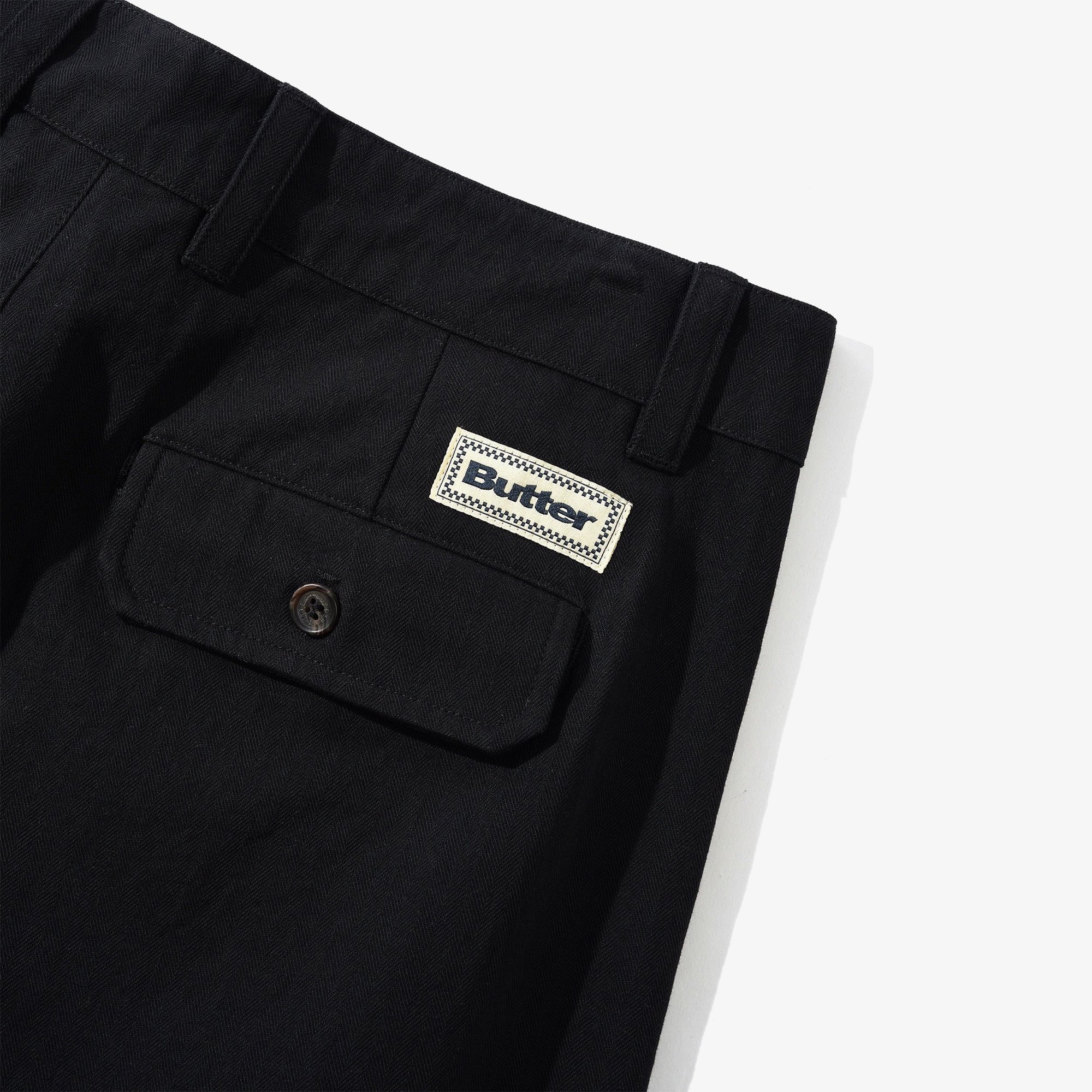 Pleated Trousers 'Black'