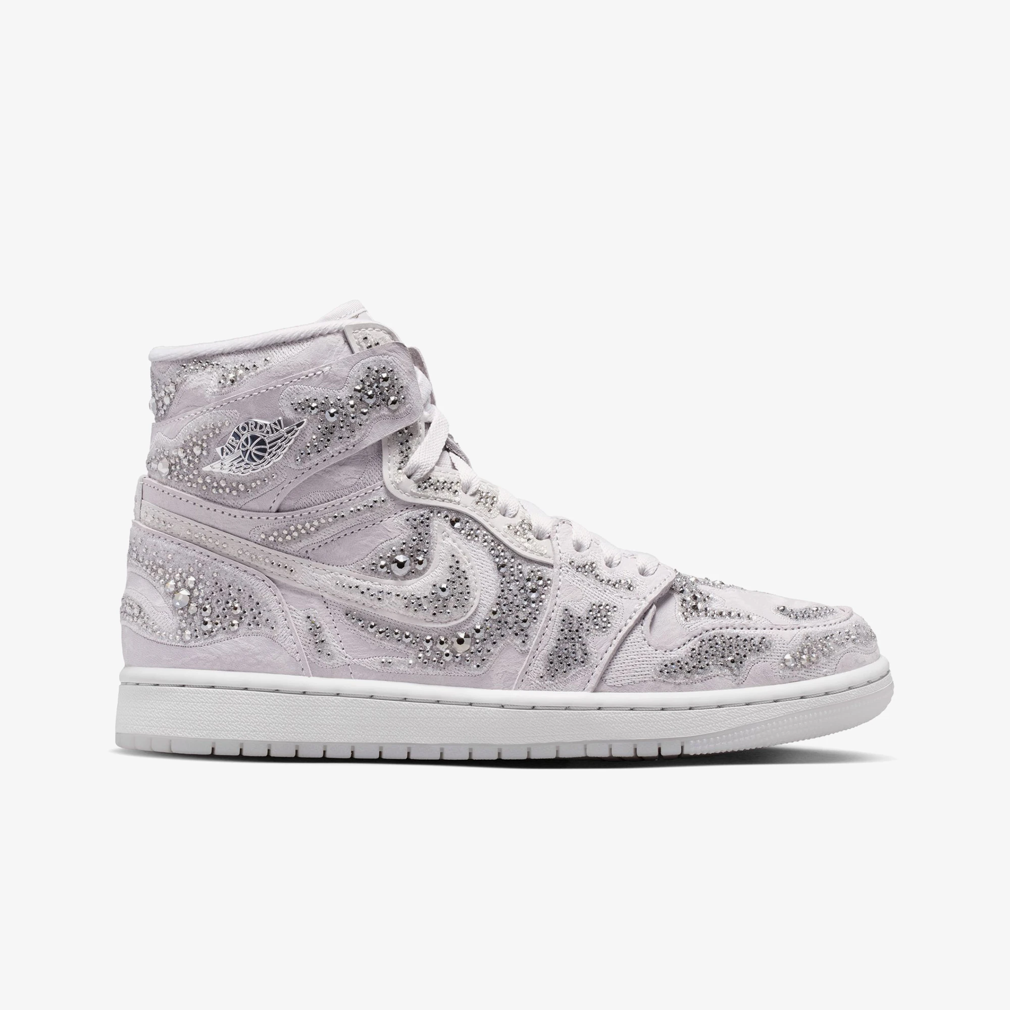 Air Jordan 1 Retro High OG x Swarovski 'Vast Grey' (W) - WUNDER