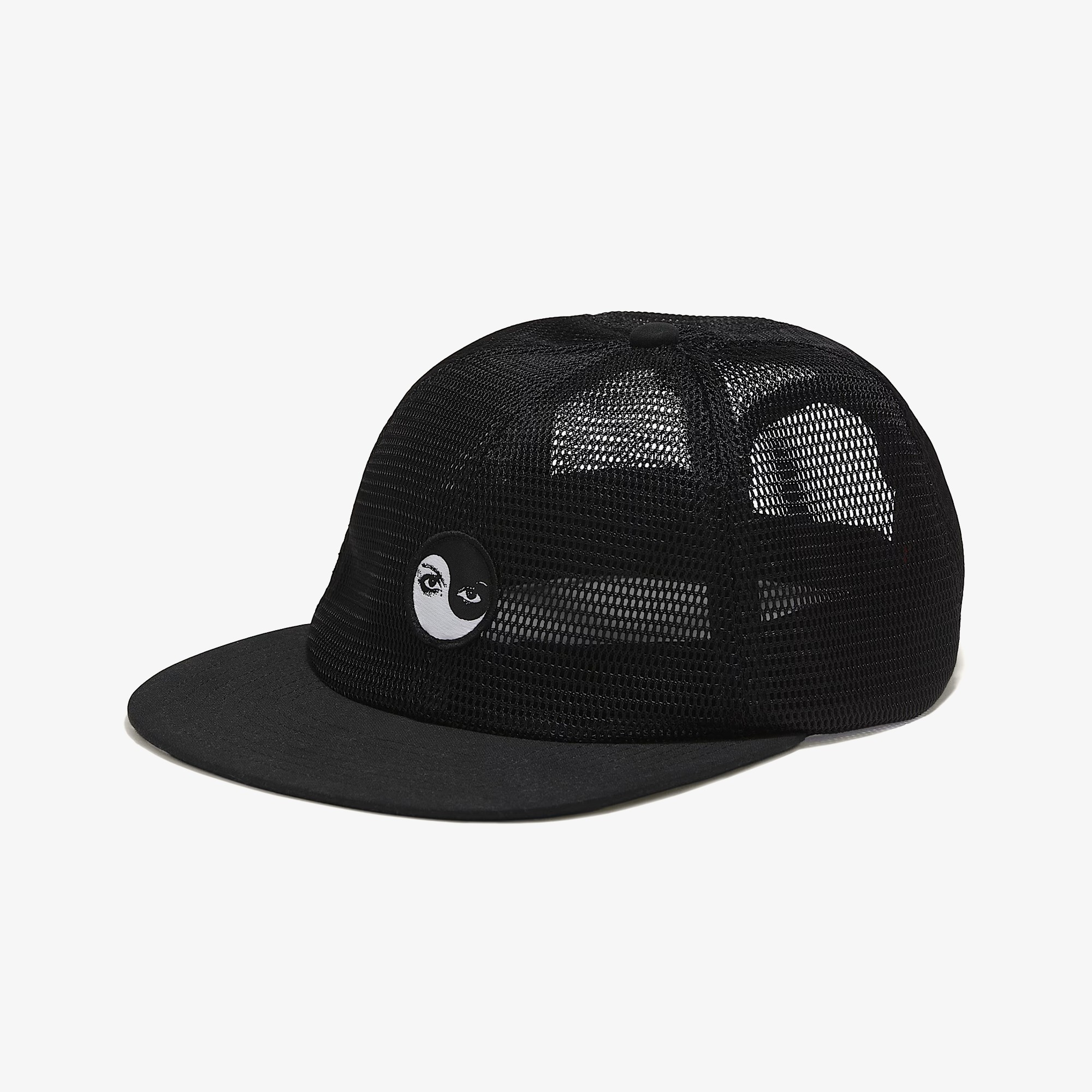 Skate Yin Yang Eyes Mesh Cap 'Black'