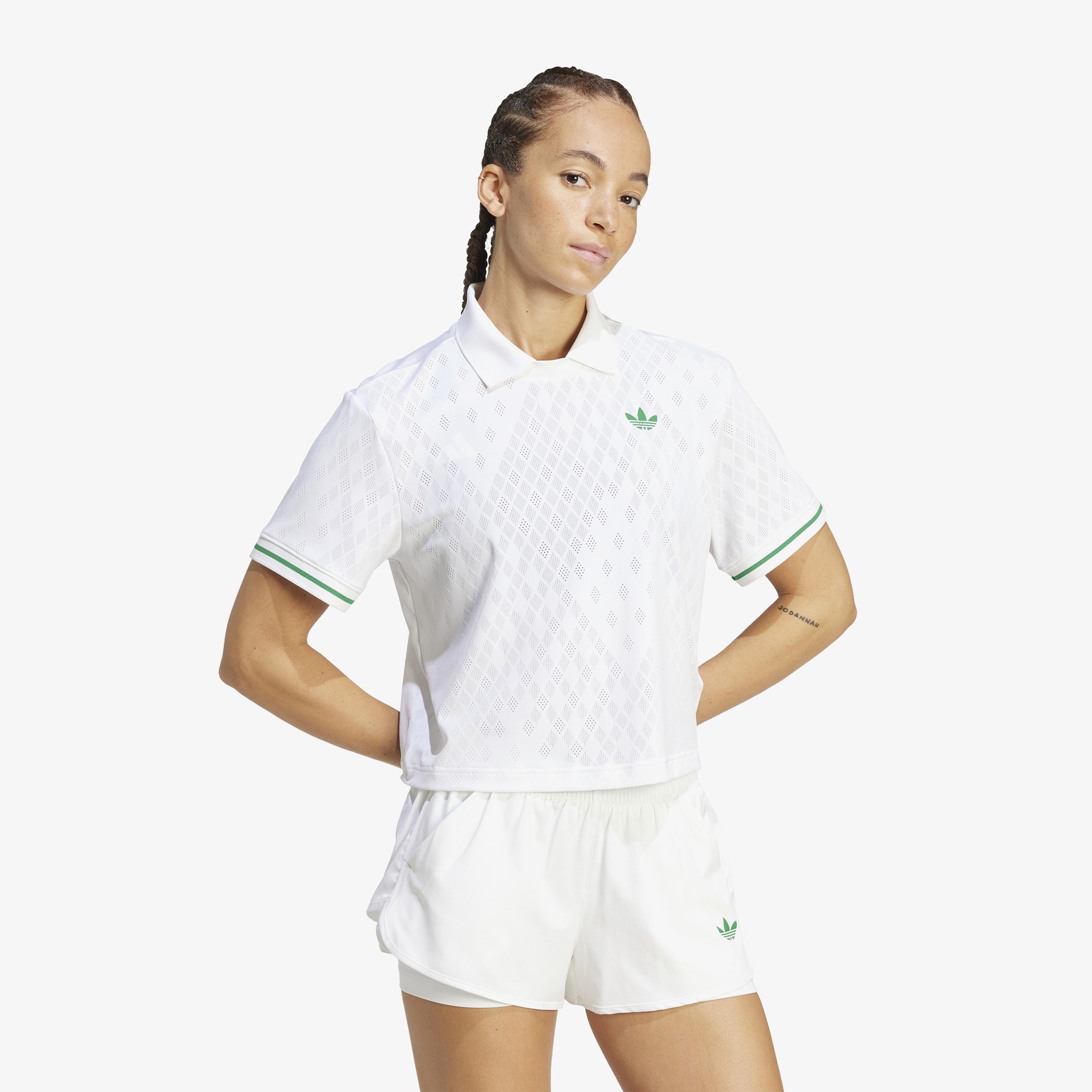Tennis Pro Climacool Polo T-Shirt 'White'