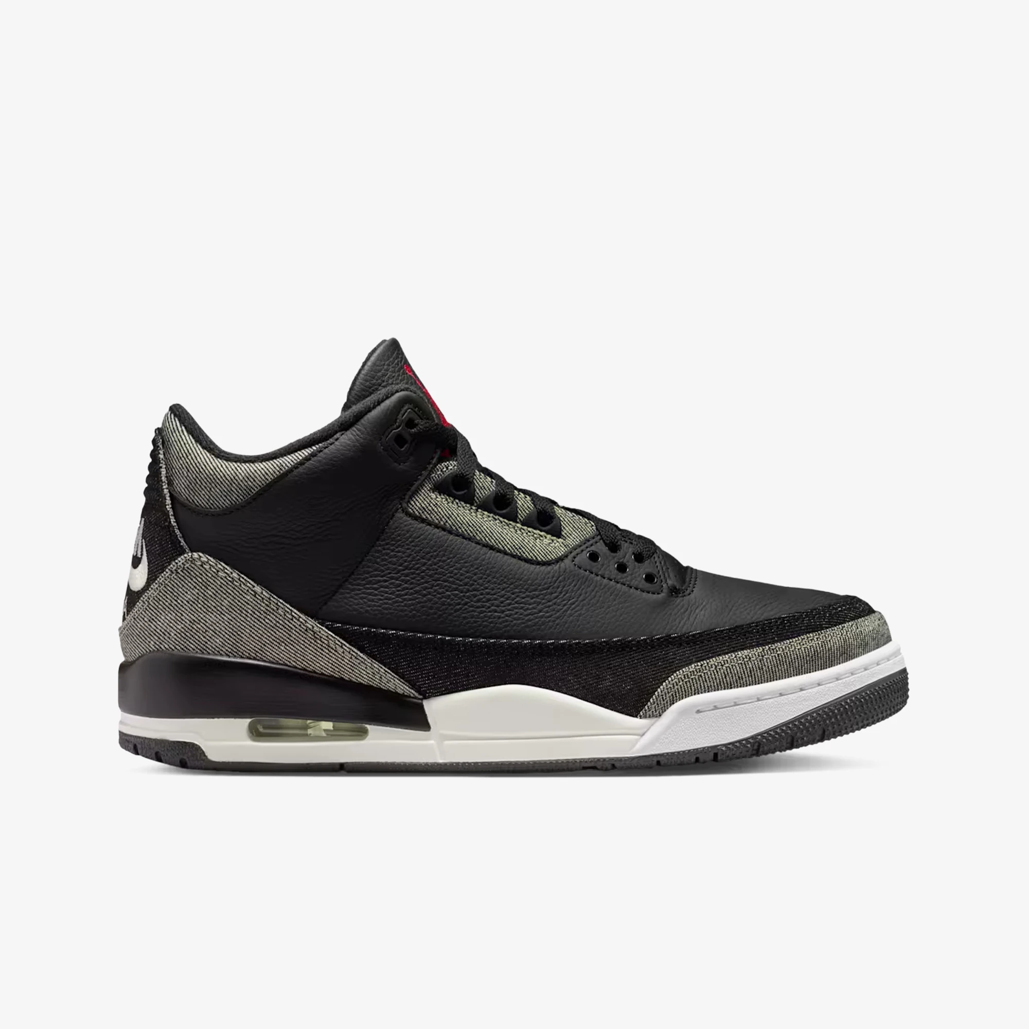 Levi’s × Nike Air Jordan 3 Retro SP 27.5 Air Jordan 3 x Levi's® 'Black and White' - WUNDER