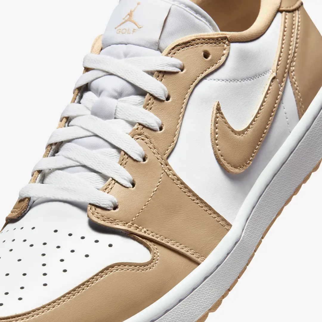 Air Jordan 1 Low Golf 'White Linen' - WUNDER