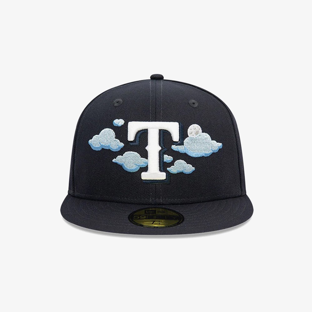 Texas Rangers MLB Cloud 59FIFTY Cerrada 'Black'