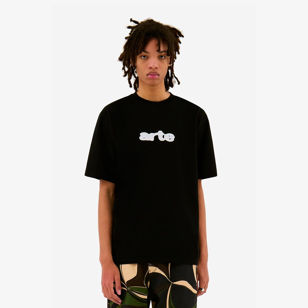 Blur Embroidery T-Shirt 'Black'