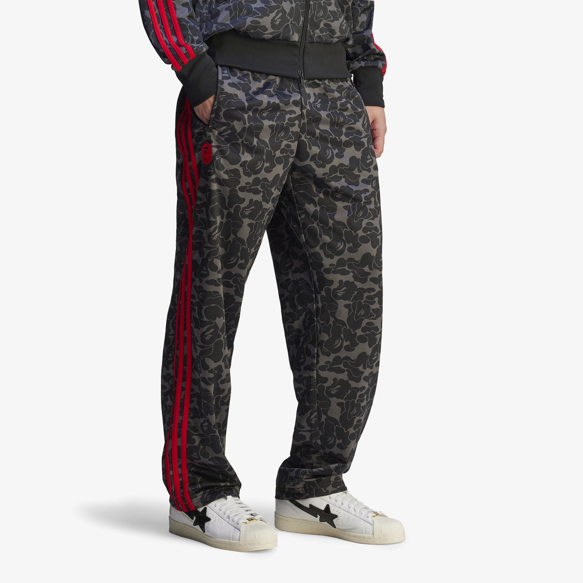 adidas x BAPE Firebird Track Pants 'Black'