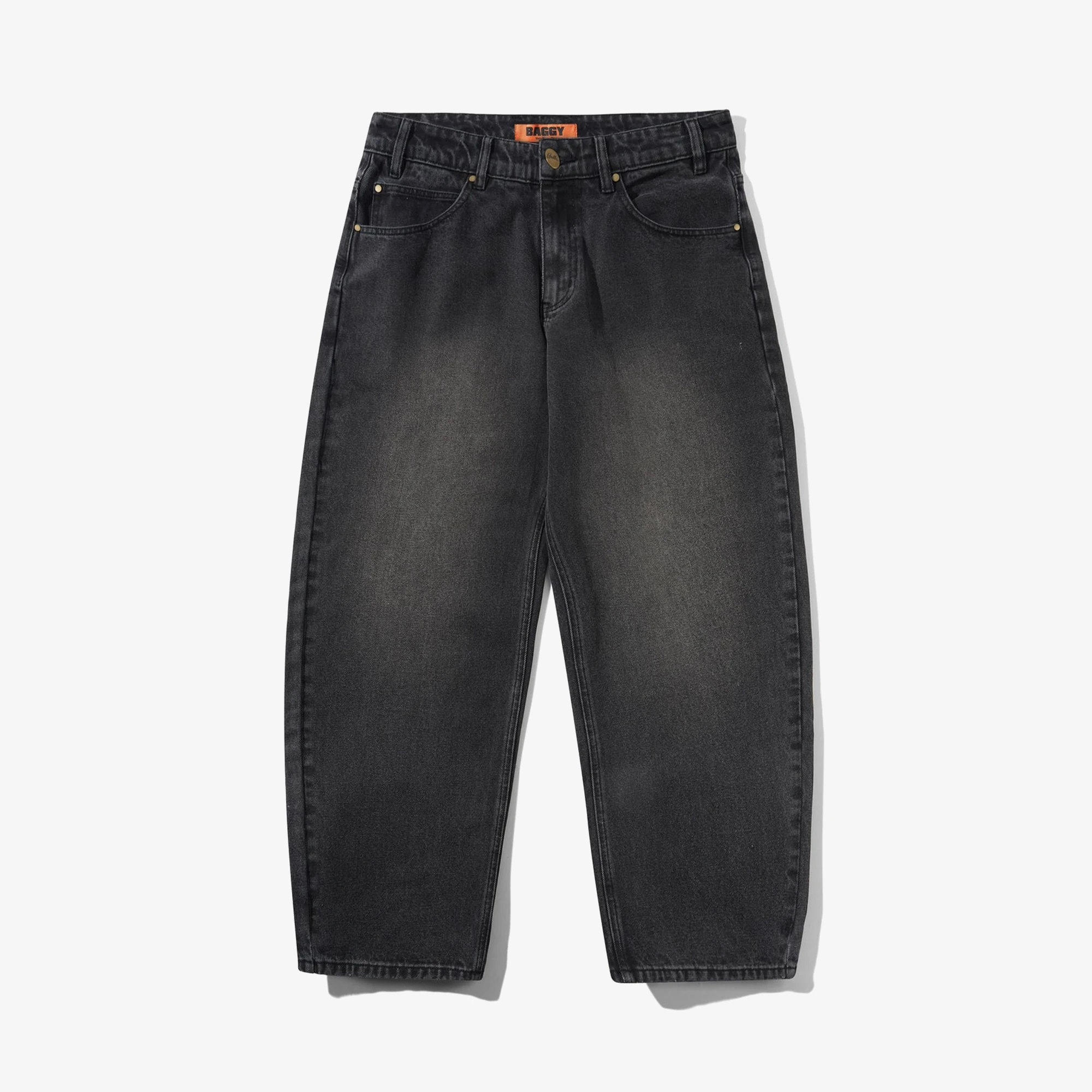 Baggy Denim Jeans 'Distressed Black'