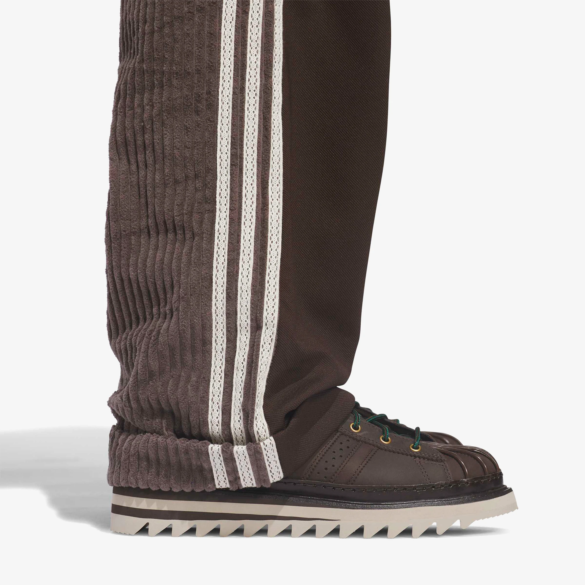 adidas x Clot Cord Slack Pant 'Dark Brown'