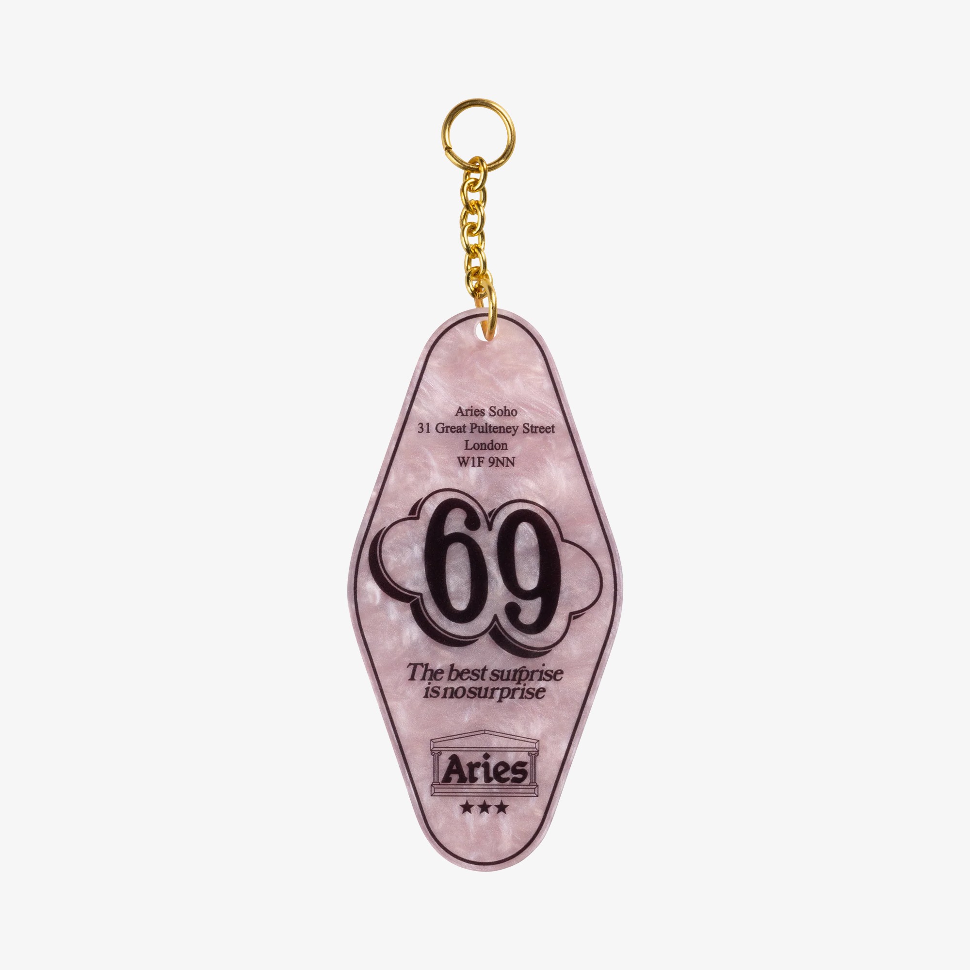 Motel Key Chain 'Pink'