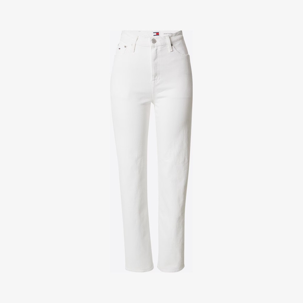 Julie Ultra High Rise Straight Jeans 'White'