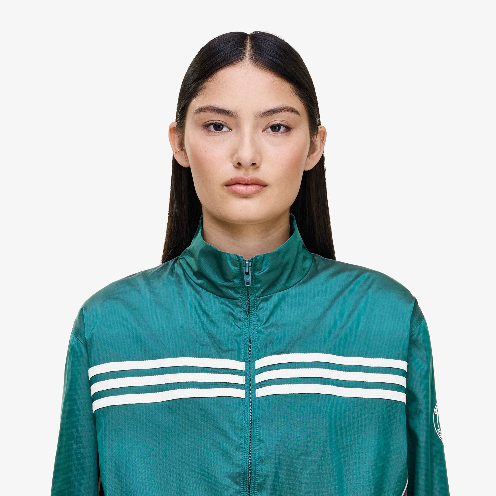 adidas x Sporty & Rich Windbreaker 'Wild Pine'