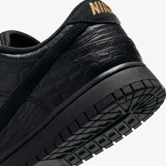 Dunk Low 'Black Croc Skin' (W) - Görsel 9
