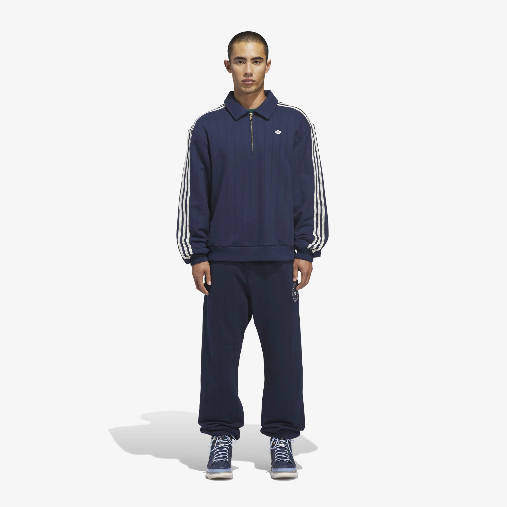adidas x Clot Sweatpants 'Navy'