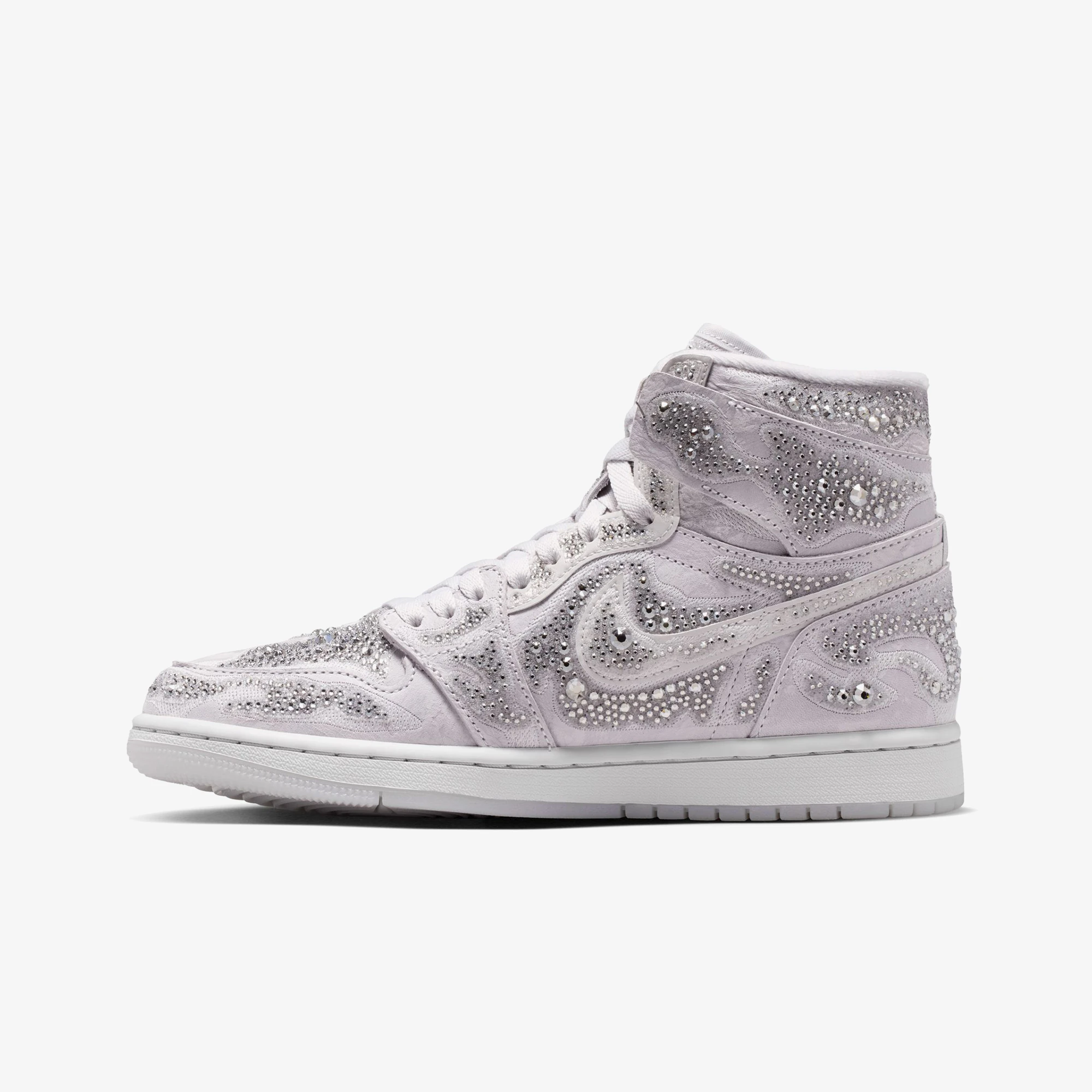 Air Jordan 1 Retro High OG x Swarovski 'Vast Grey' (W) - WUNDER