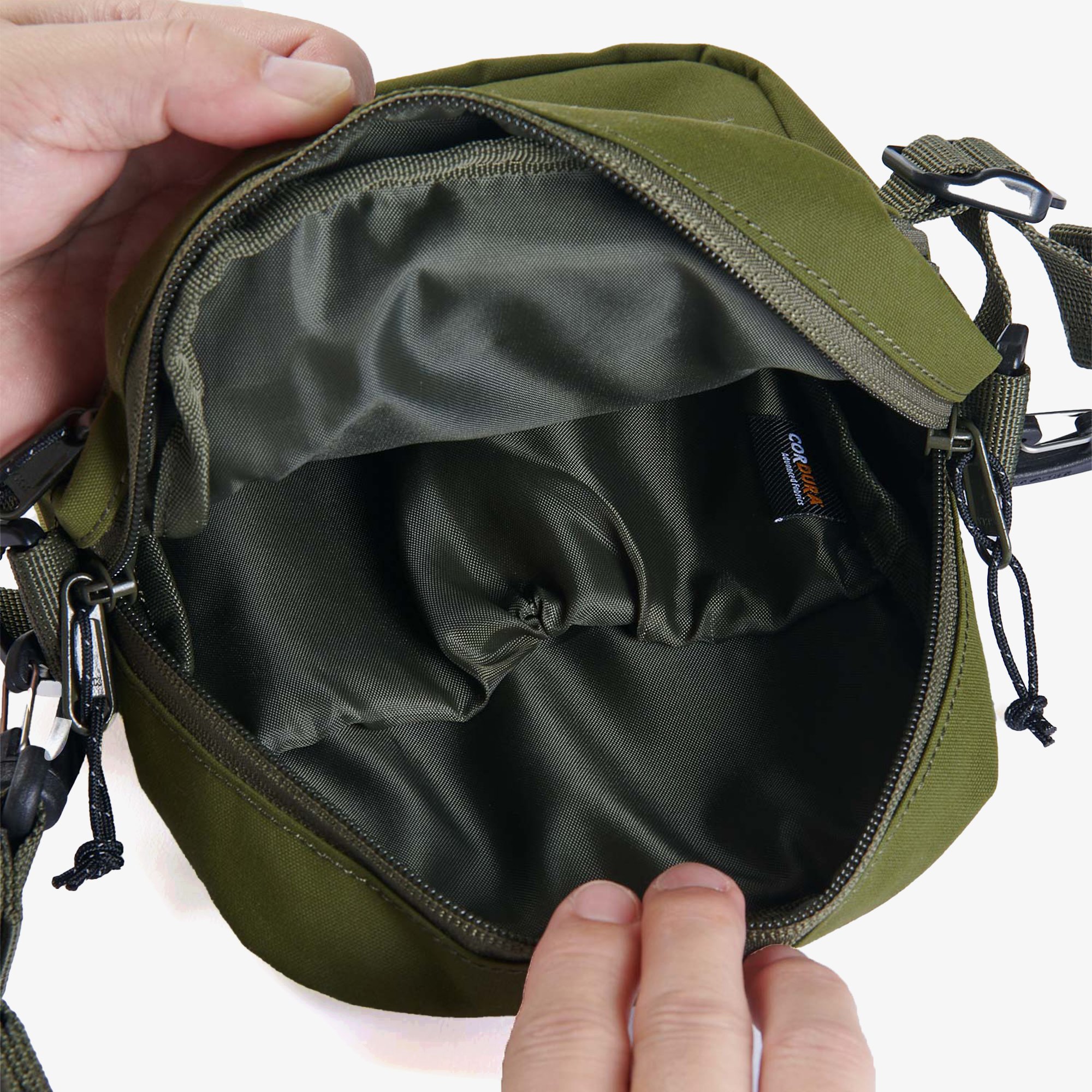 Cordura Mini Shoulder Bag 'Olive'