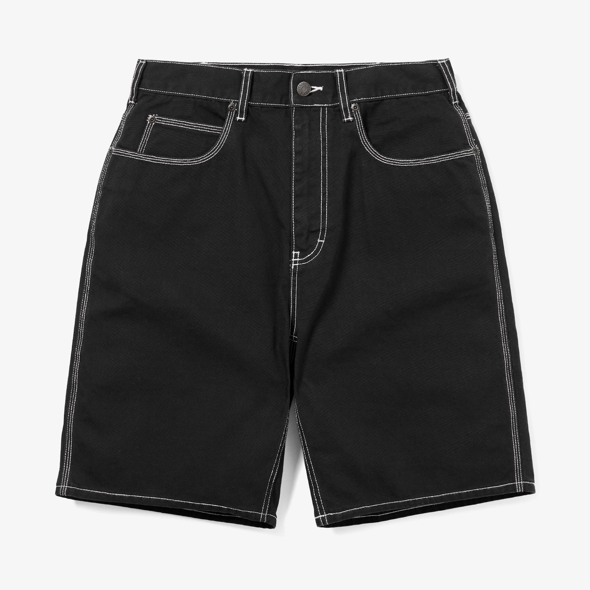 Contrast Stitch Short 'Black'