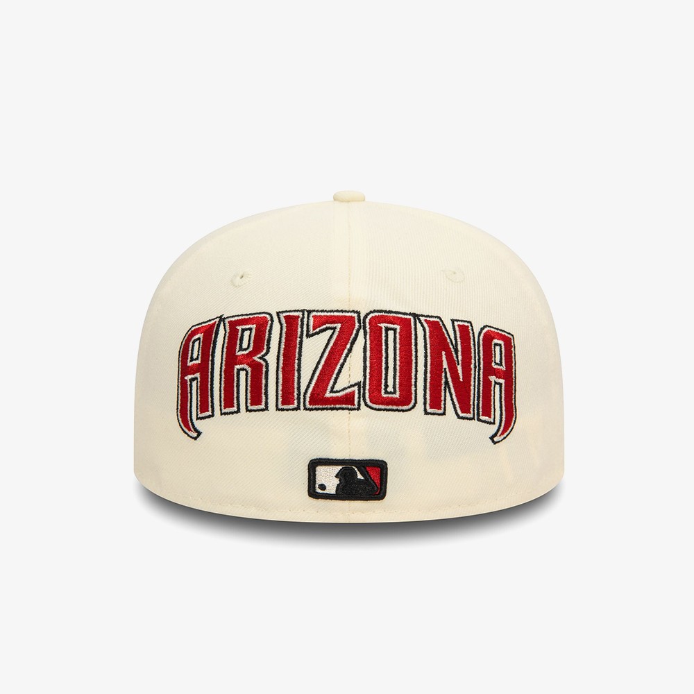 Arizona Diamondbacks Upside Down 59FIFTY Fitted Cap 'White'