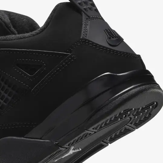 Jordan Siyah Jordan Air 4 Retro 'Black Cat' (PS)
