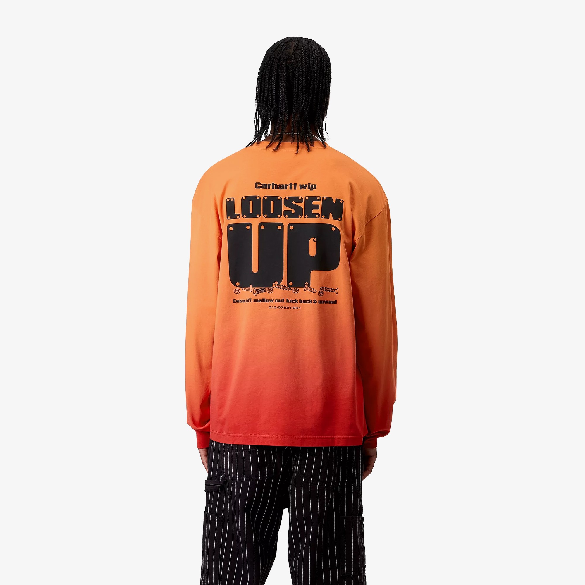 L/S Light Work T-Shirt 'Pumpkin'