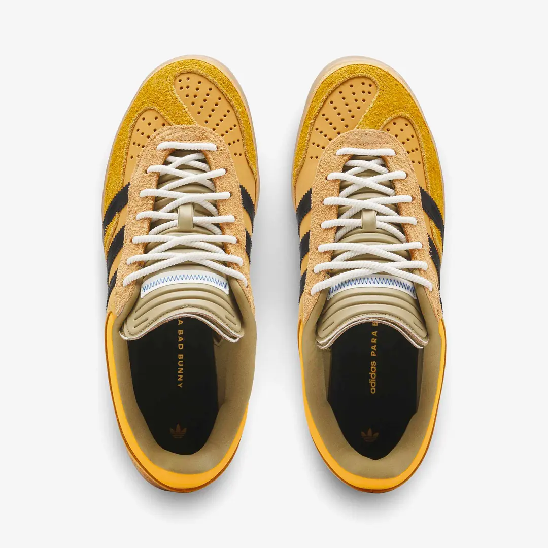 Bad Bunny x adidas Gazelle 'Solar Gold' görsel 6