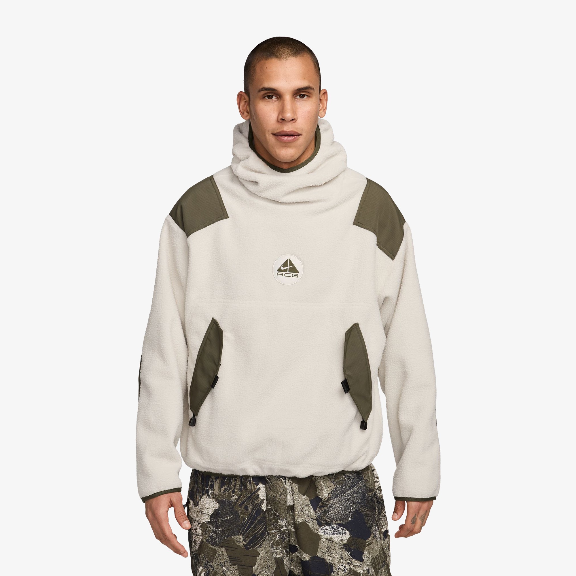 ACG Balaclava Retro Fleece Hoodie 'Beige'