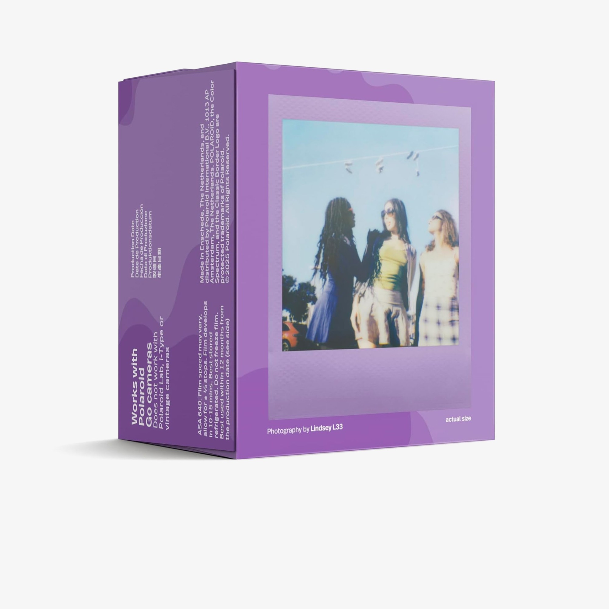 Color film for Go - Purple Haze Frame - Double Pack