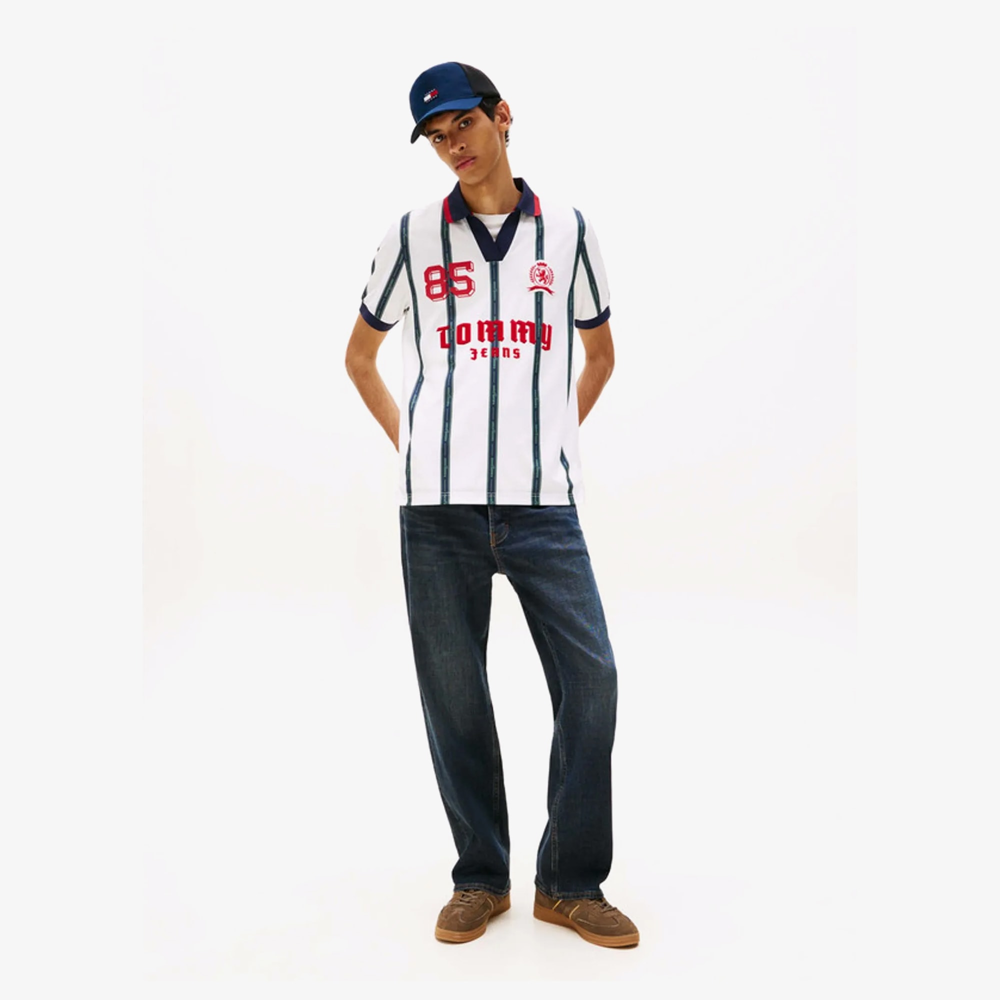 Polo T-shirt 'White'