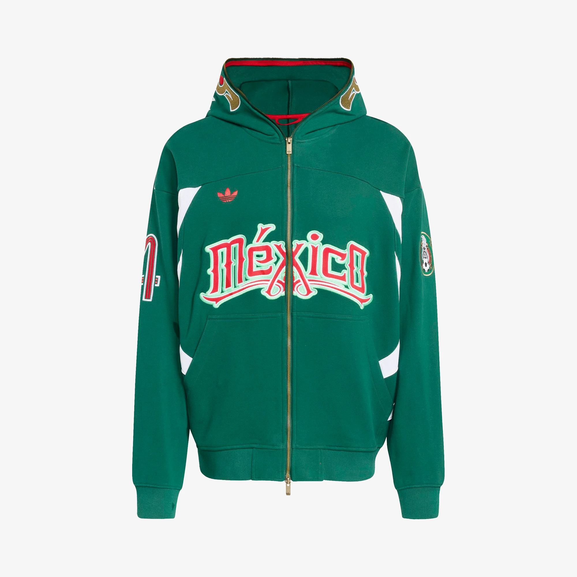 adidas FIFA World Cup 26 Mexico Hoodie 'Collegiate Green' - WUNDER