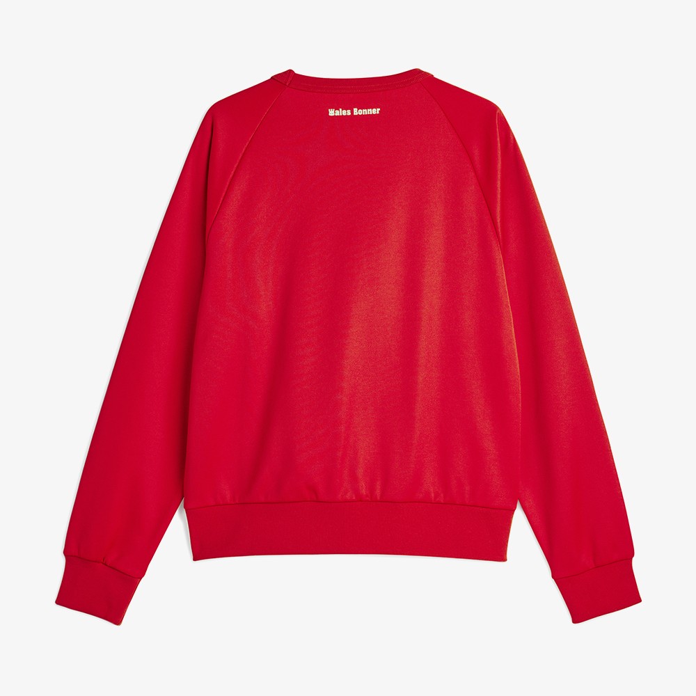 Wales Bonner x adidas Nylon Crew Jersey 'Better Scarlet'