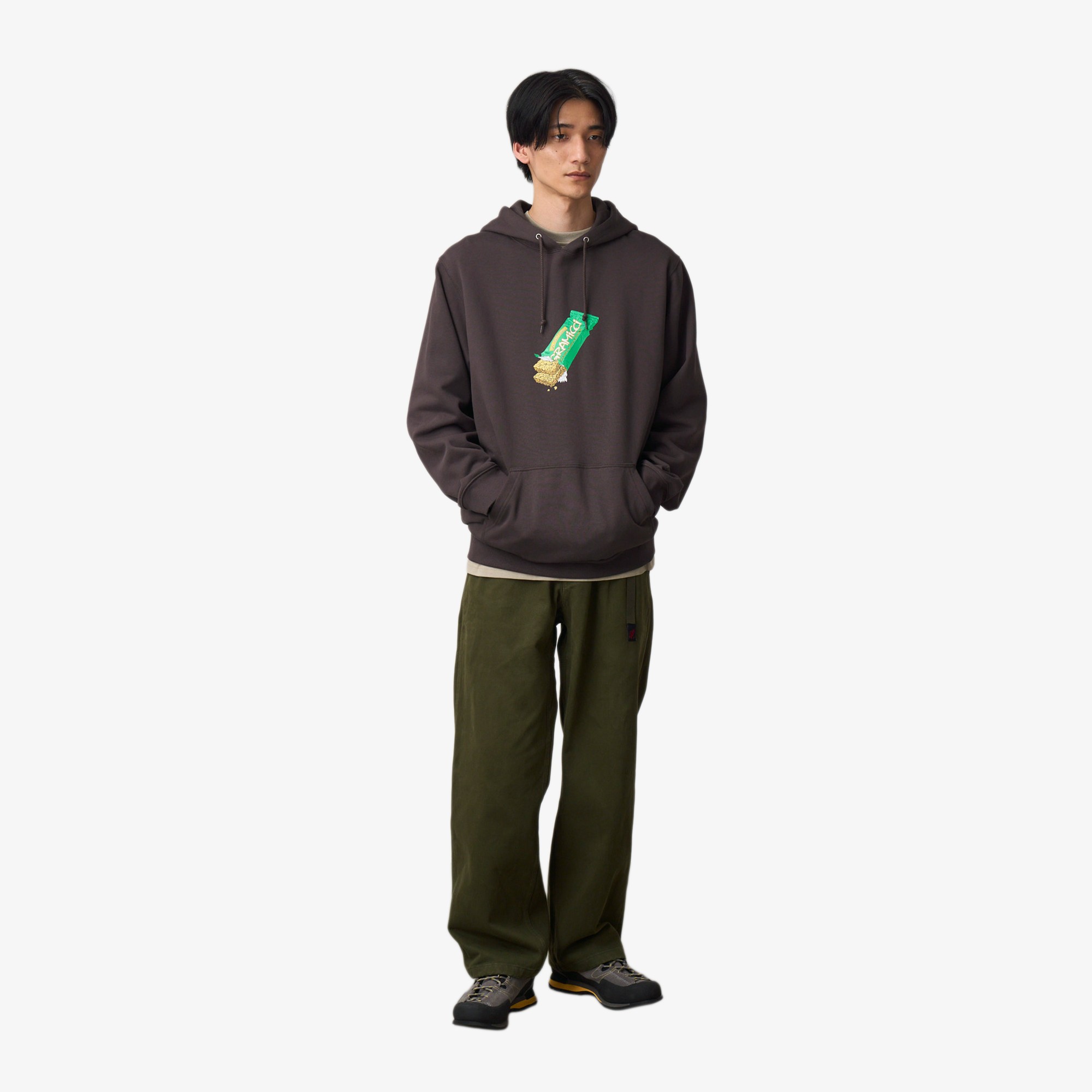 Granola Hooded Sweatshirt 'Deep Brown'