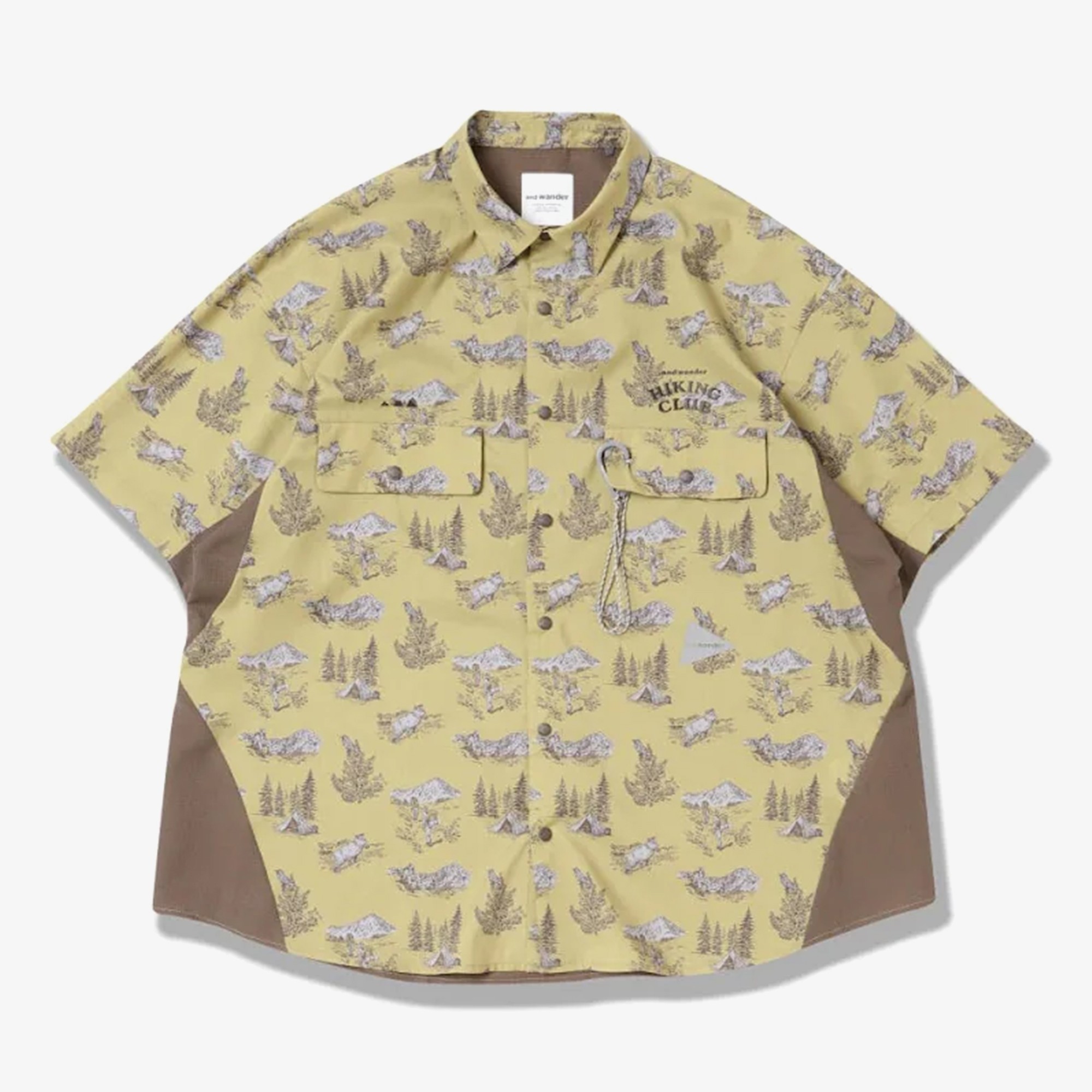 Hiking Club Tech Shirt 'Beige'