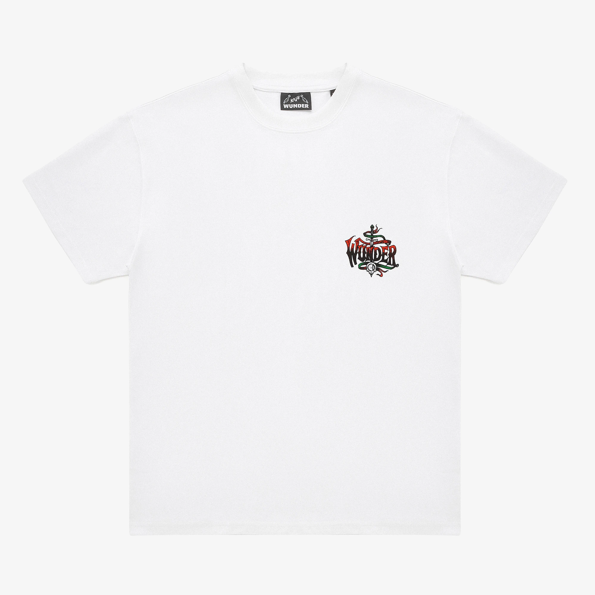 WUNDER x KRÜW Holy Rite Tee 'White'