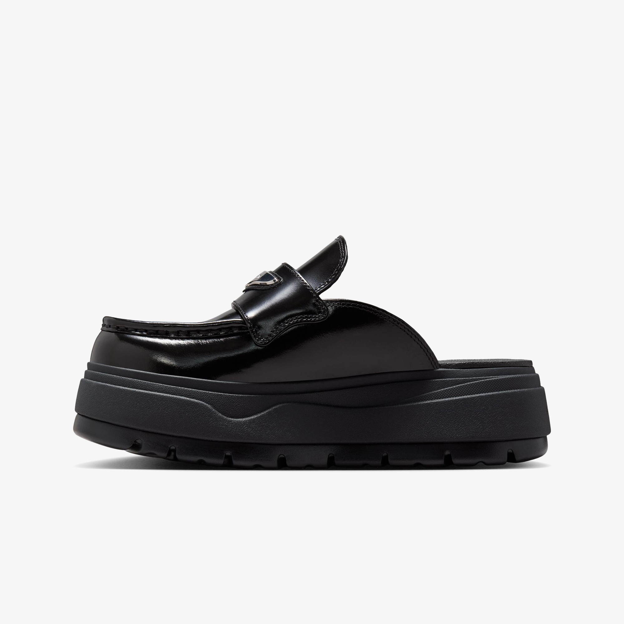 Air Jordan Mule 'Black Metallic Silver' (W)
