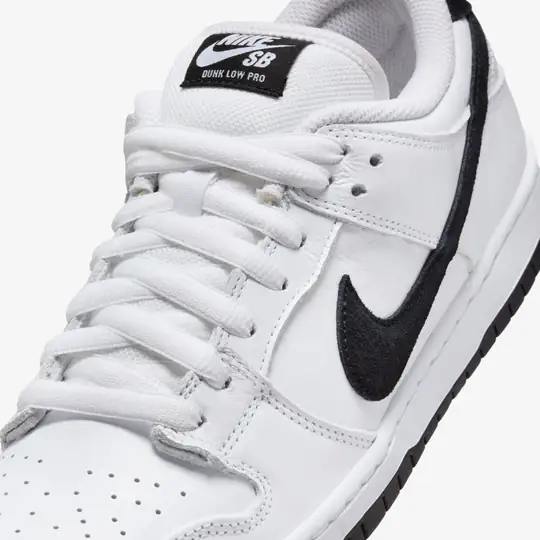 SB Dunk Low Pro 'White Black' - Görsel 8