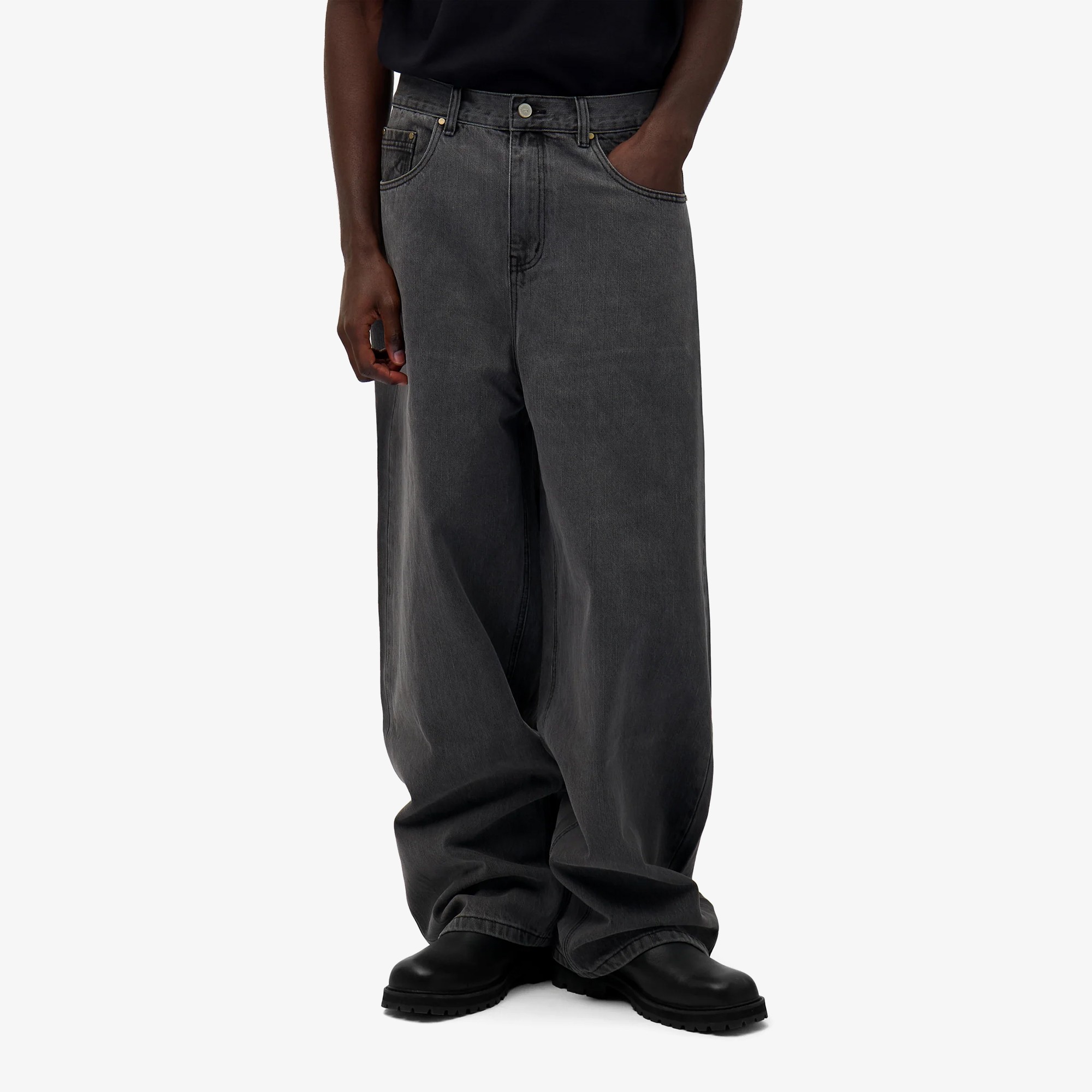 Denim Pants 'Fade Black'